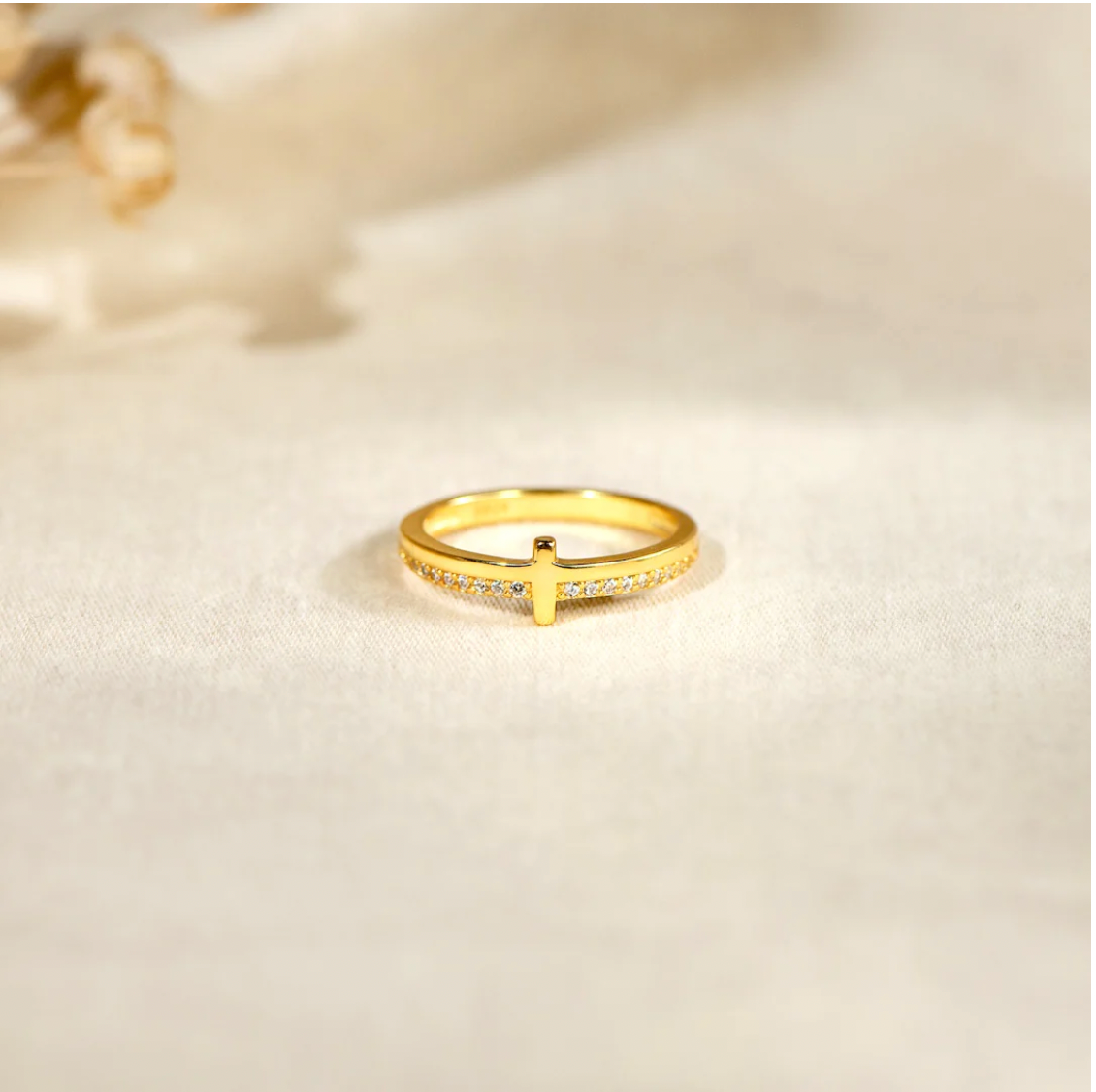 Anillo Confía en Dios