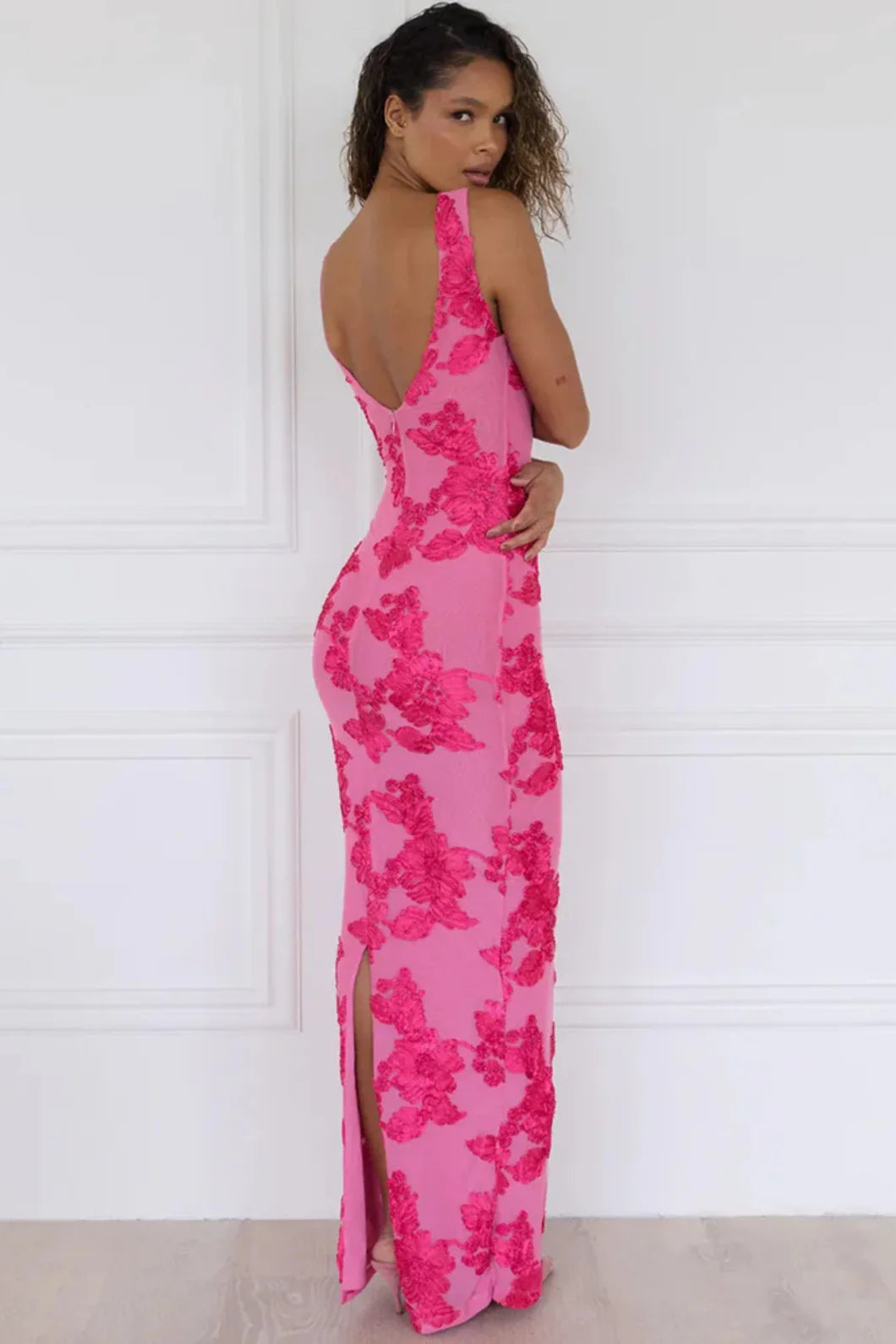 Amara - Vestido Maxi Floral Elegante