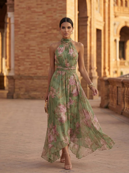 Elena - Vestido floral elegante