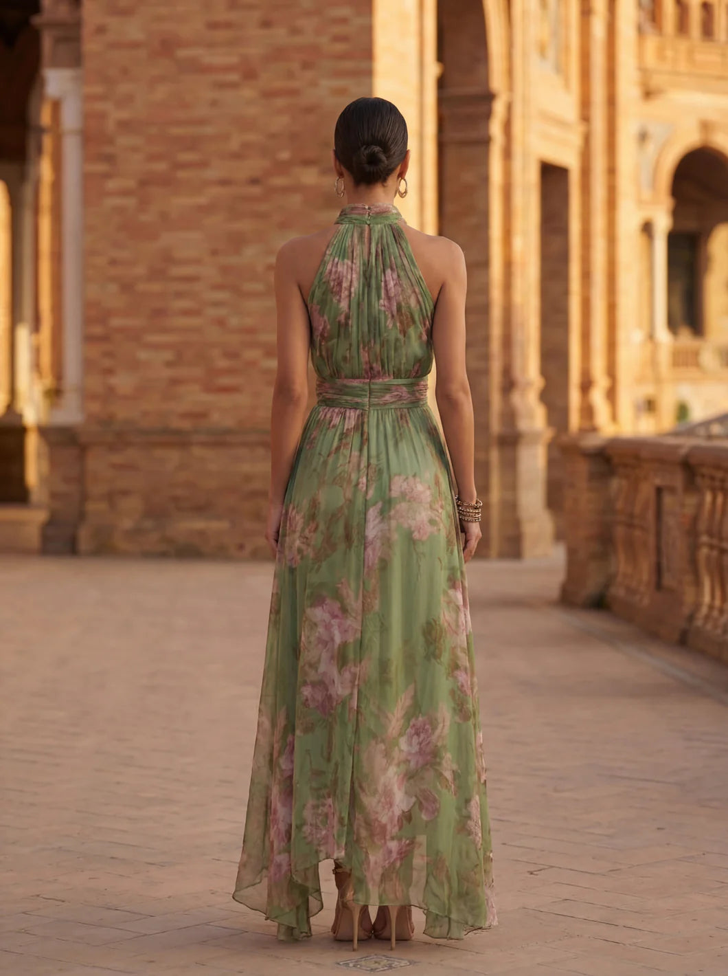 Elena - Vestido floral elegante