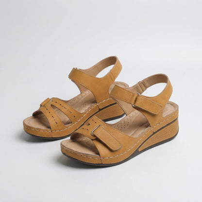Sandy — Sandalias ortopédicas cómodas con tacón