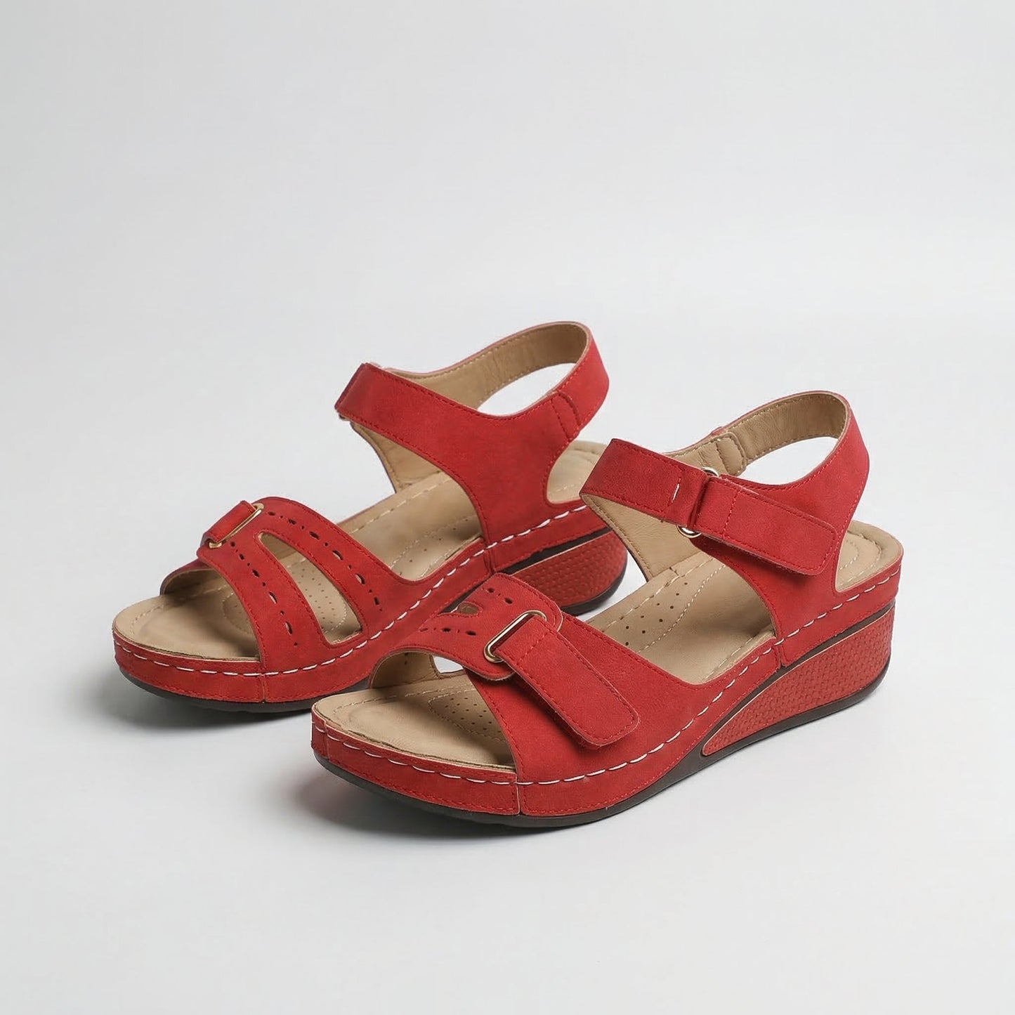 Sandy — Sandalias ortopédicas cómodas con tacón