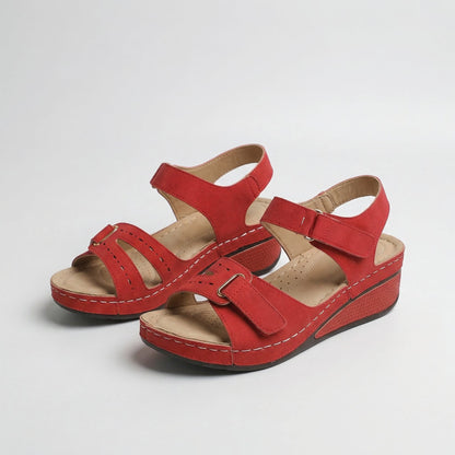 Sandy — Sandalias ortopédicas cómodas con tacón