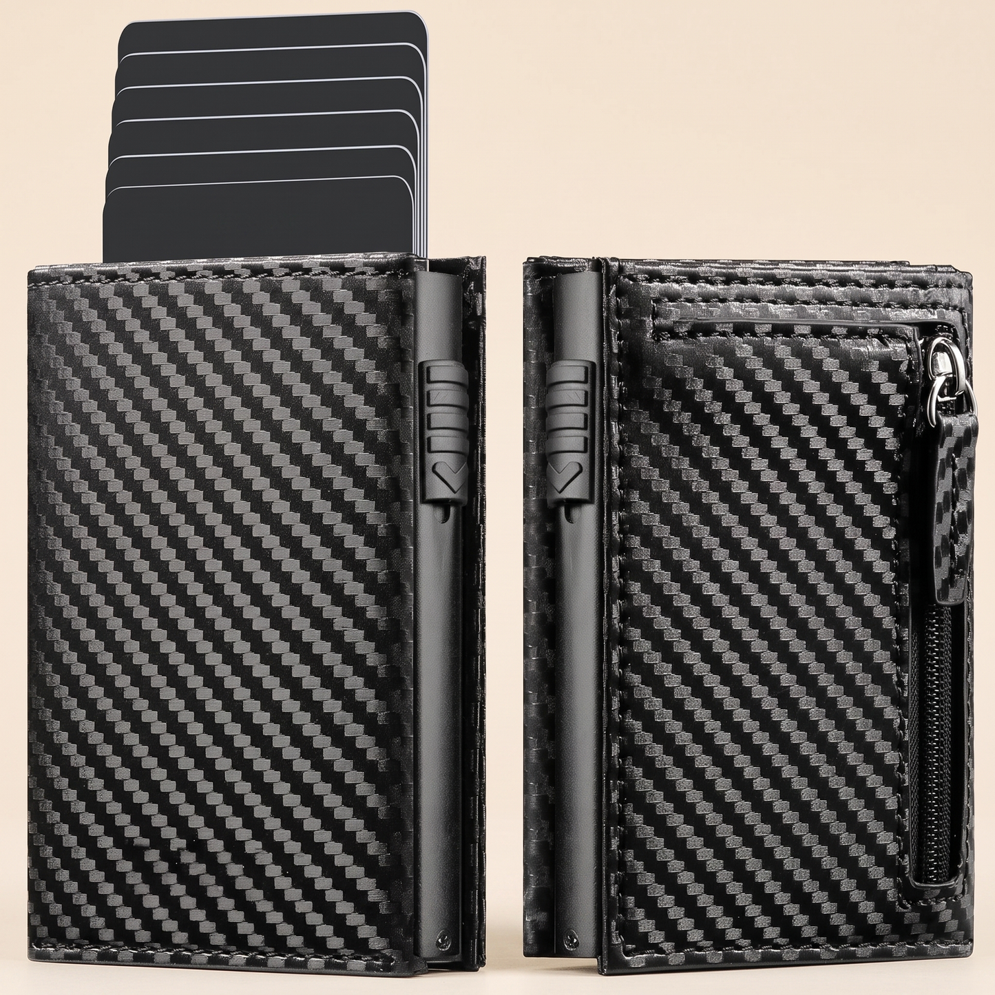 Carbon — Cartera Moderna Slim RFID