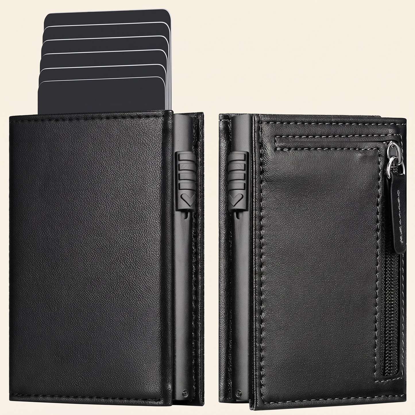 Midnight — Cartera Moderna Slim RFID