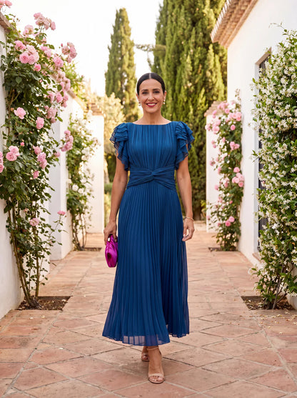 Lara - Vestido Plisado Elegante
