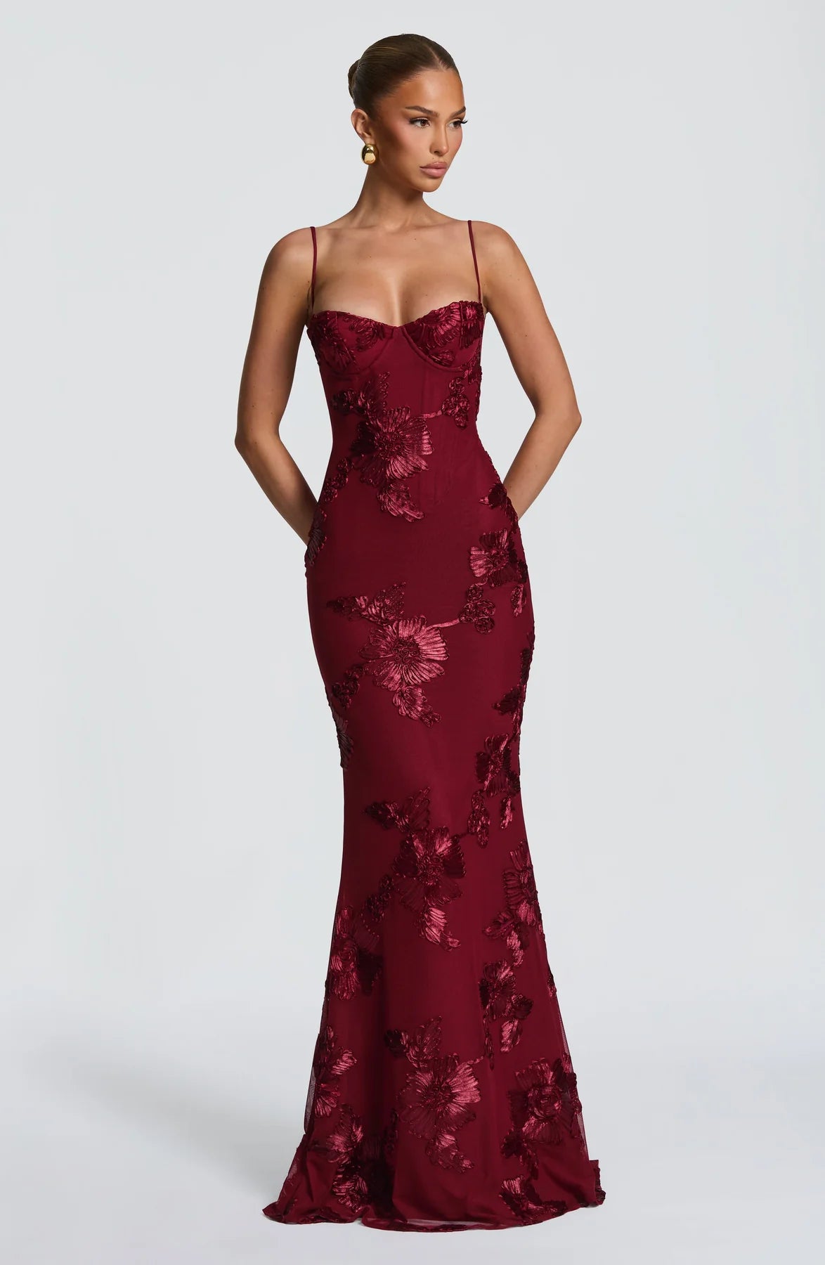 Lia - Vestido Maxi Elegante Moderno