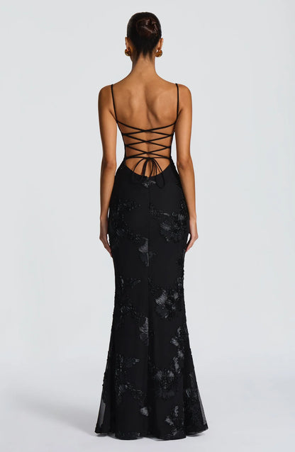 Lia - Vestido Maxi Elegante Moderno