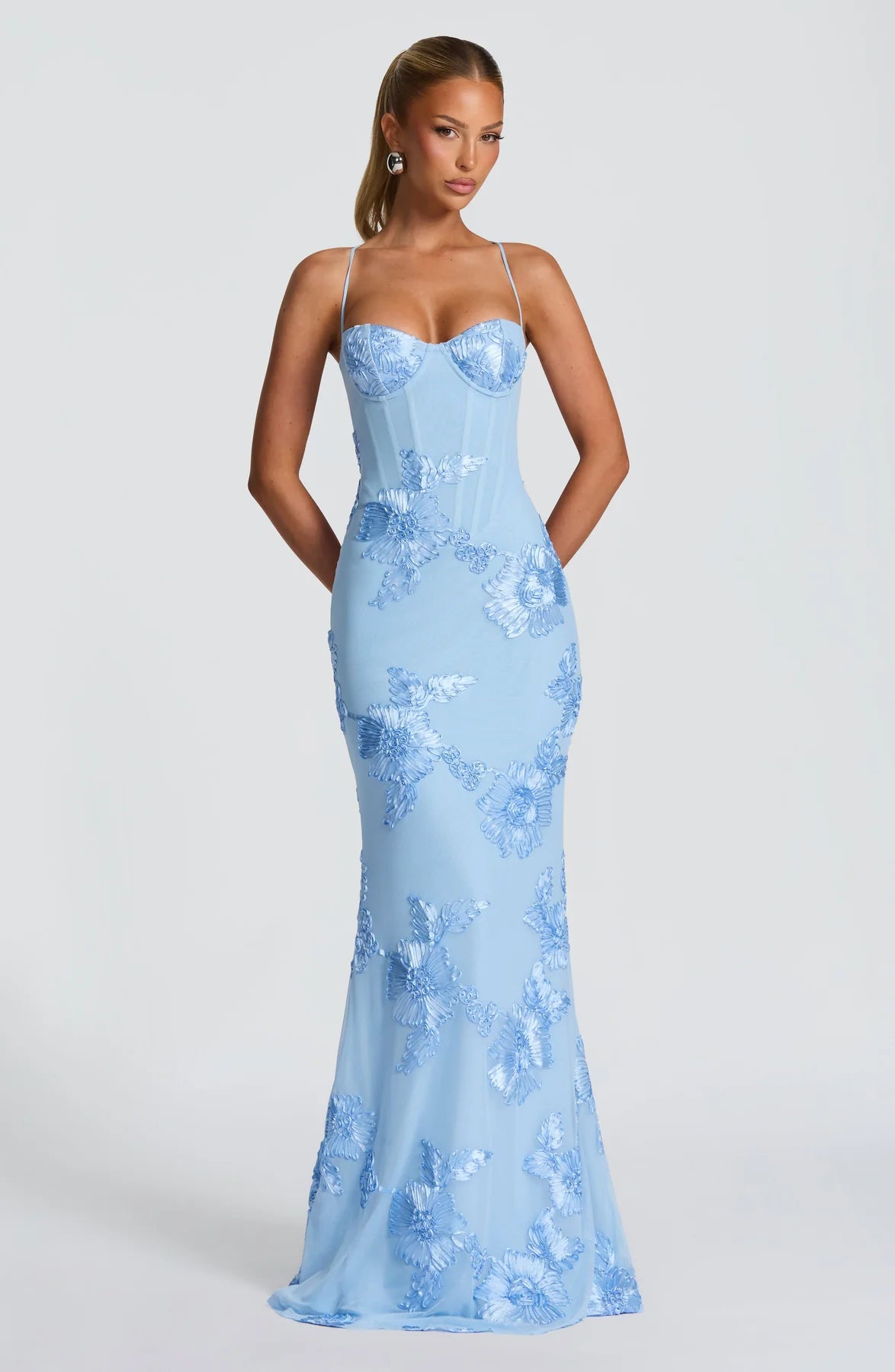 Lia - Vestido Maxi Elegante Moderno