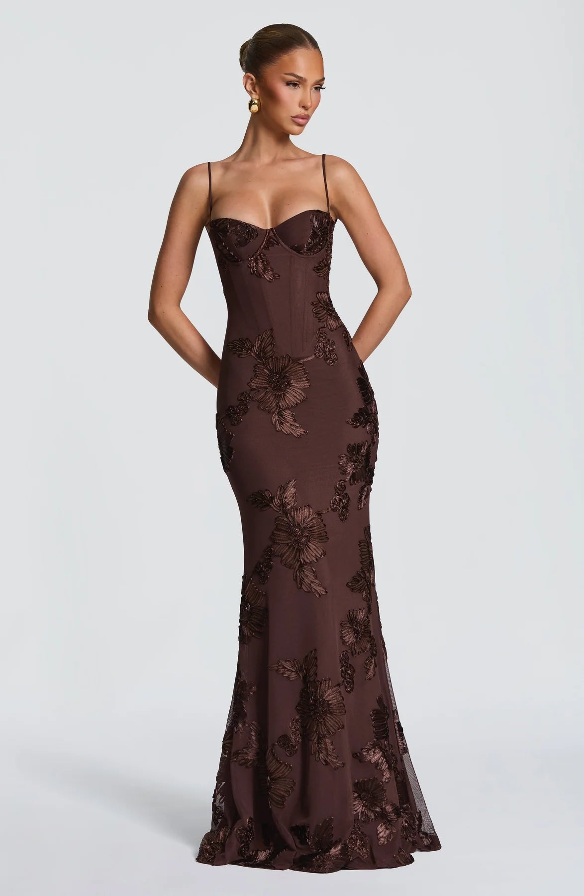 Lia - Vestido Maxi Elegante Moderno
