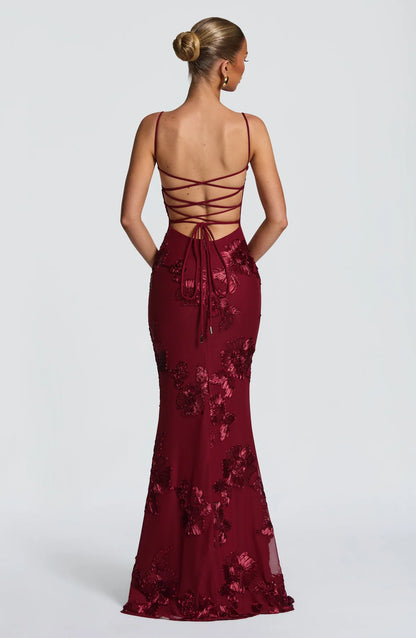 Lia - Vestido Maxi Elegante Moderno