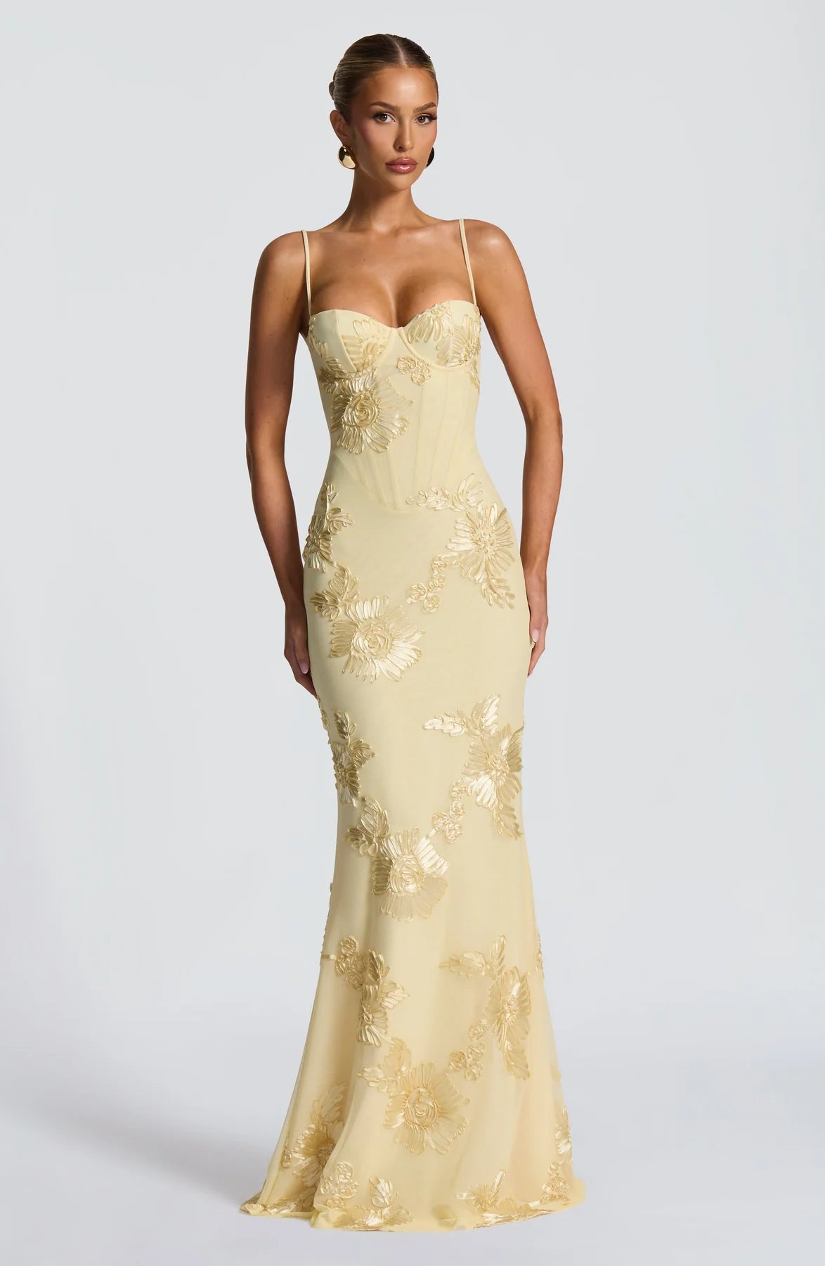 Lia - Vestido Maxi Elegante Moderno