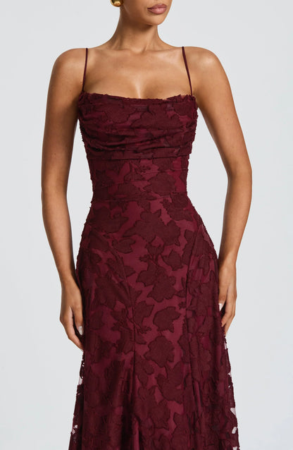 Lucía - Vestido Maxi de Elegancia Refinada