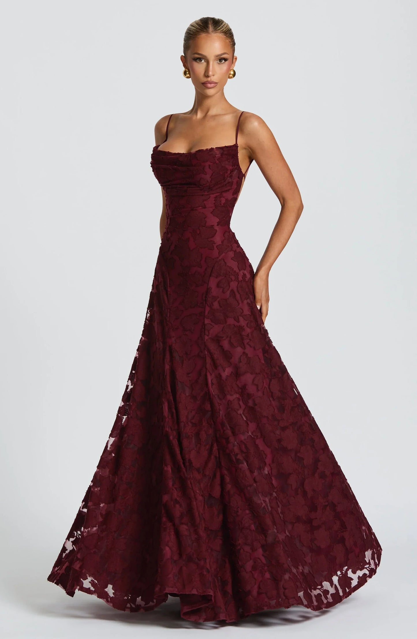 Lucía - Vestido Maxi de Elegancia Refinada