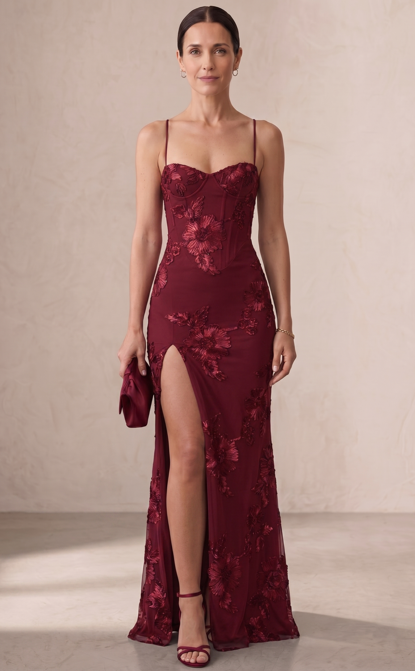 Lia - Vestido Maxi Elegante Moderno