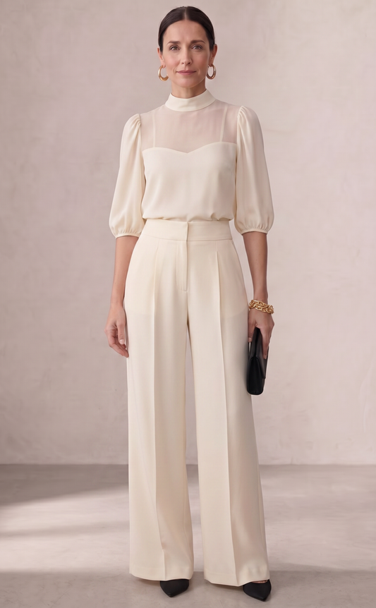 Emma - Conjunto Elegante de 3 Piezas