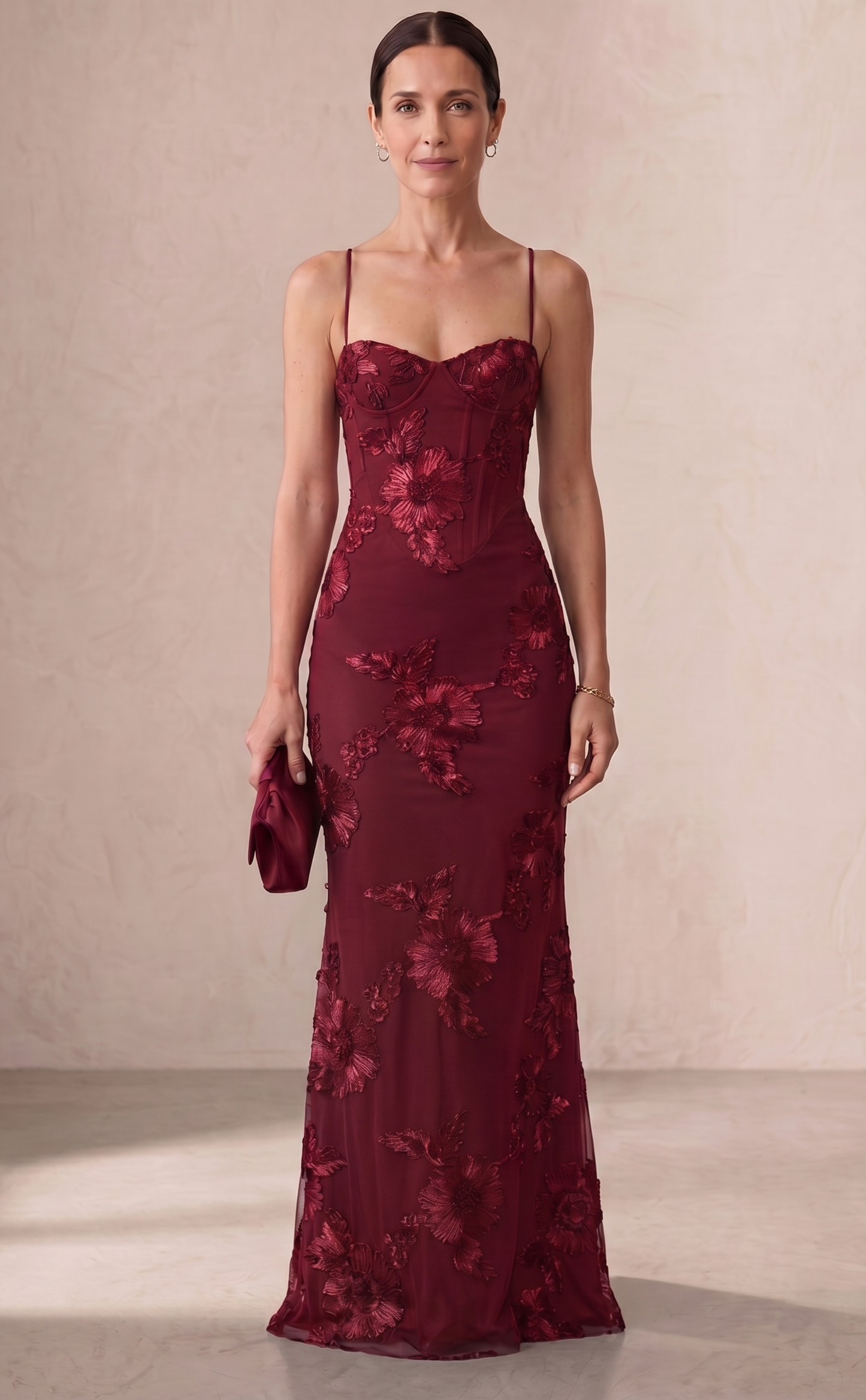 Lia - Vestido Maxi Elegante Moderno