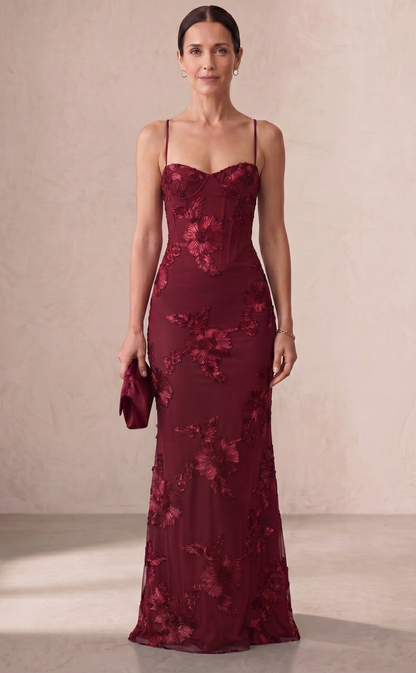 Lia - Vestido Maxi Elegante Moderno