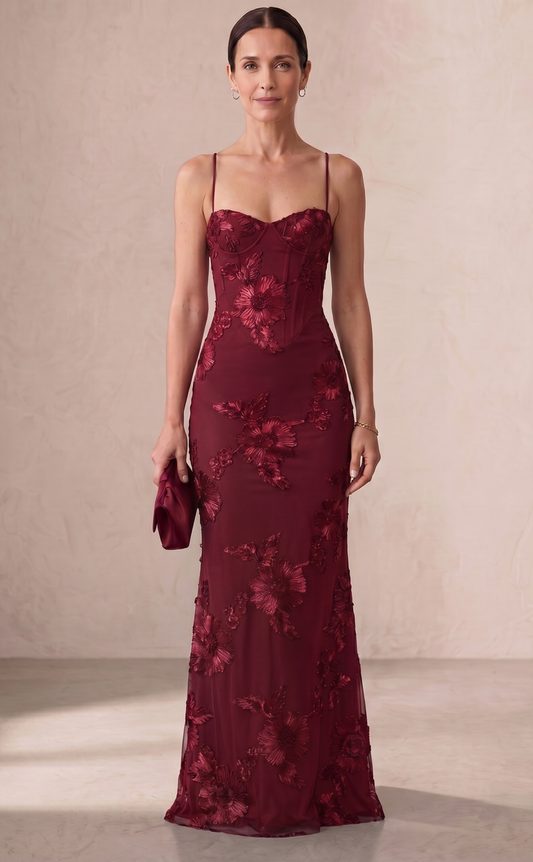 Lia - Vestido Maxi Elegante Moderno
