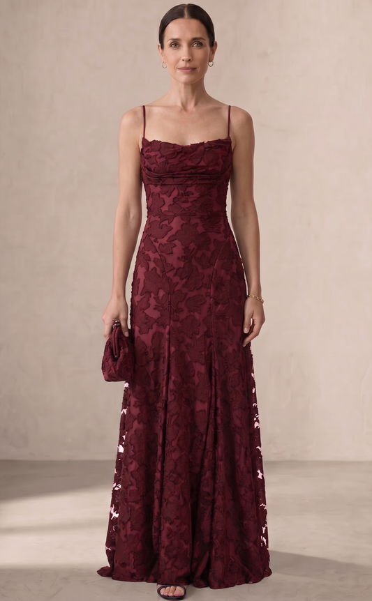 Lucía - Vestido Maxi de Elegancia Refinada