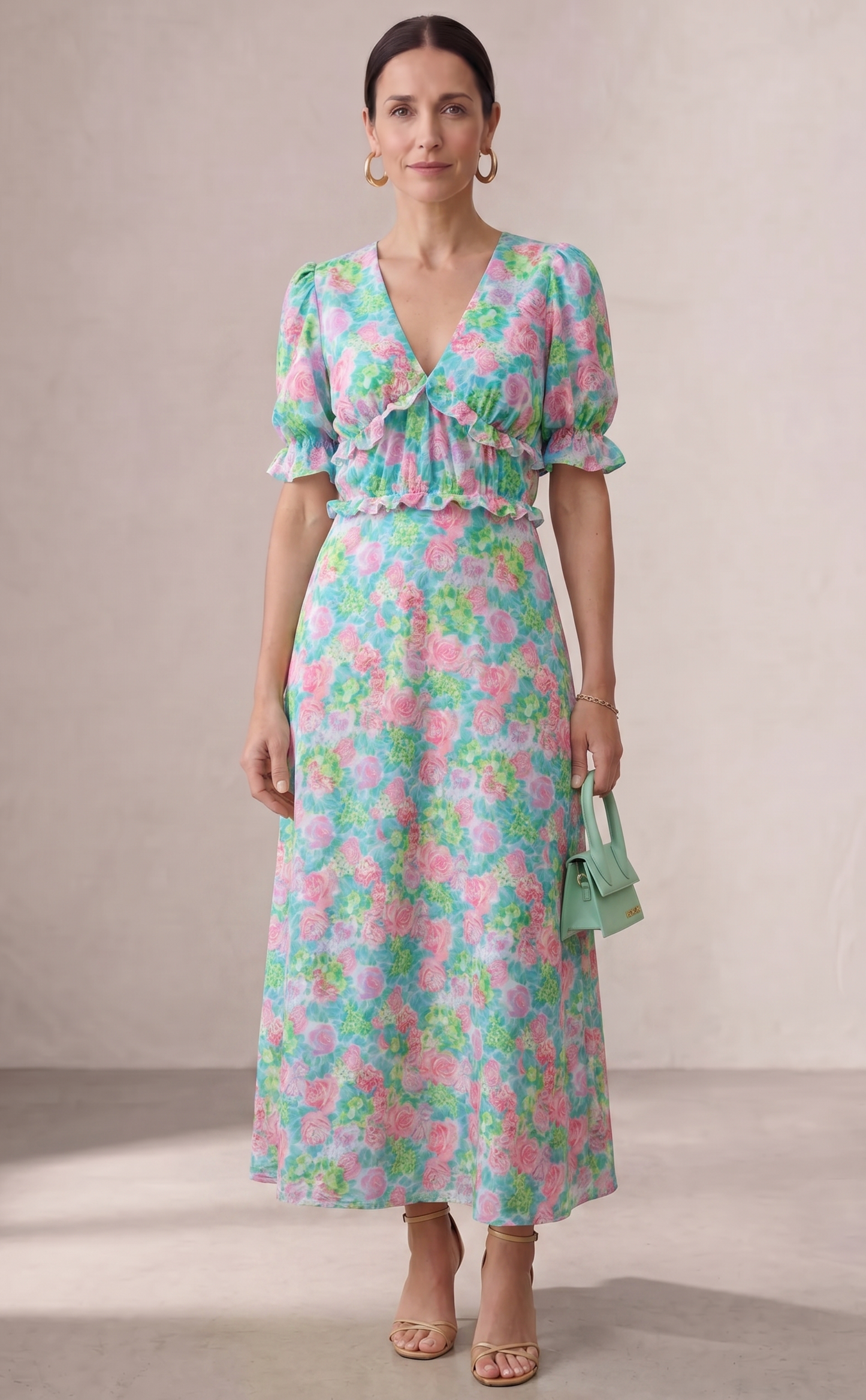 Rosaleda - Vestido Floral de Verano