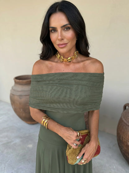 Silvia - Vestido Atemporal Elegante